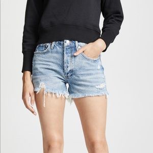 Agolde Parker Vintage Loose Fit Cutoff Shorts